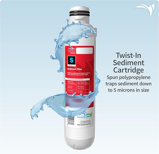 Aquatic Life Twist-In Reverse Osmosis Aquarium Water Filter Replacement - Image 2