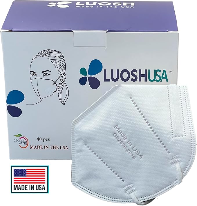 Luosh KN95 Face Masks Made in USA by LuoshAmericanMadeFaceMasks