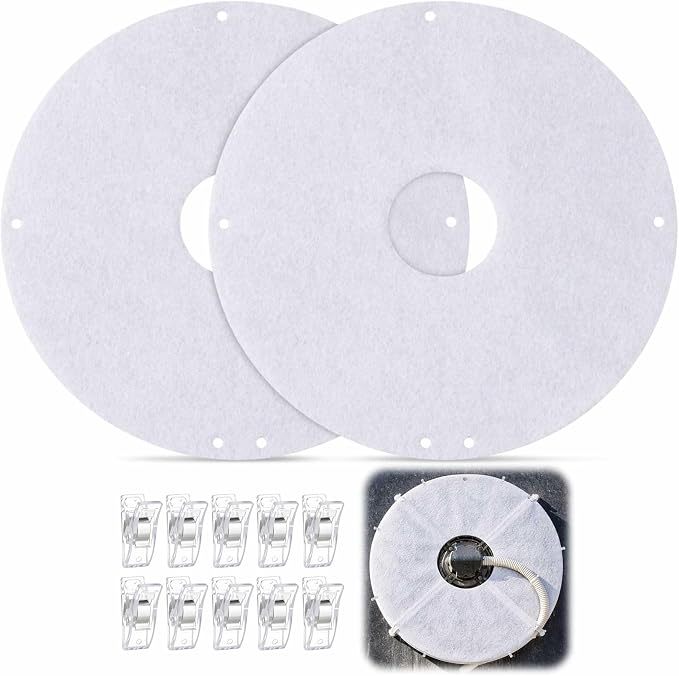 2 Pack Universal 30" Round Fan Filter by Unknown