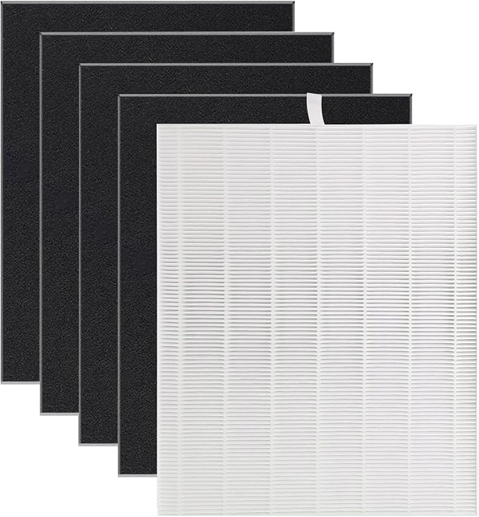D480 True HEPA Replacement Filter D4, Compatible by BesReyDa