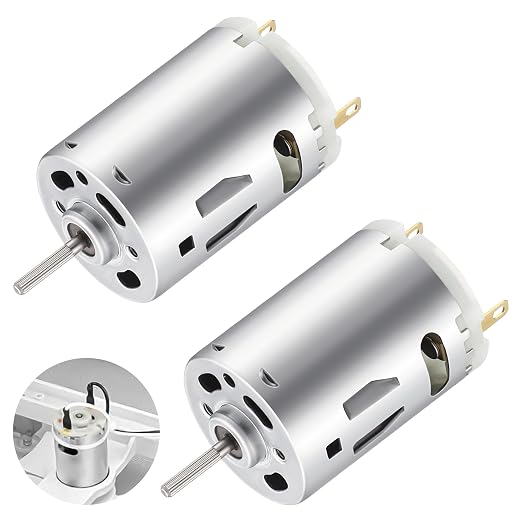 Saillong 2 Pcs 12V DC Fan Motor Compatible by Saillong