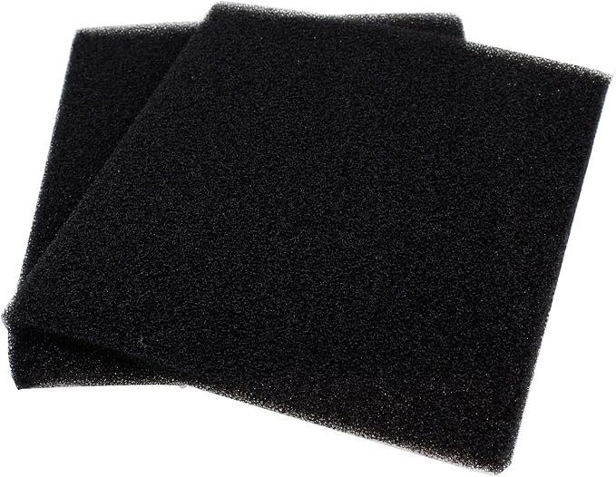 AQUANEAT 2 Pack Aquarium Bio Sponge Filter Media Pad Cut-to-Size Open Cell Foam by Aquaneat