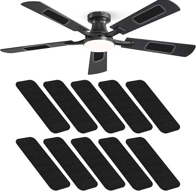 10 Pack Ceiling Fan Filters, Barnacle Activated Carbon Fan Filters Fits All by FreshOasis