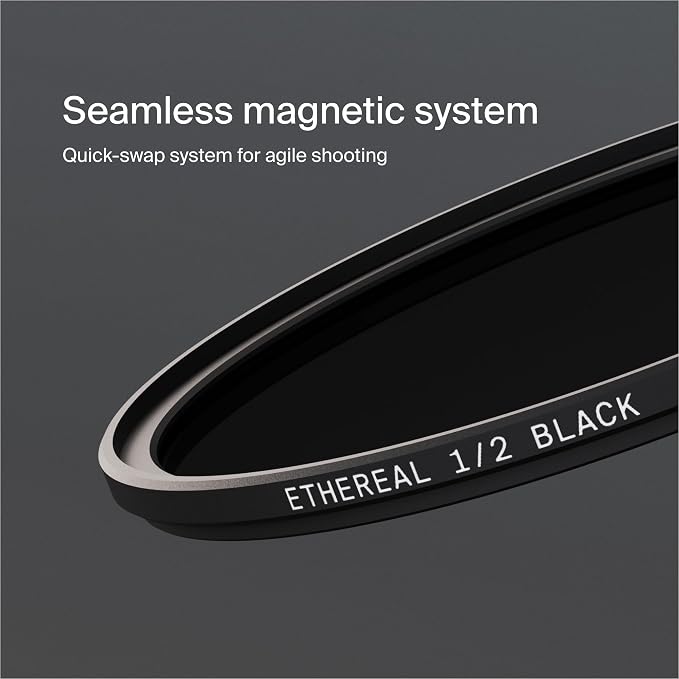 Urth 82mm Magnetic Ethereal Black Mist ½ Diffusion Lens Filter — Cinematic - Image 4
