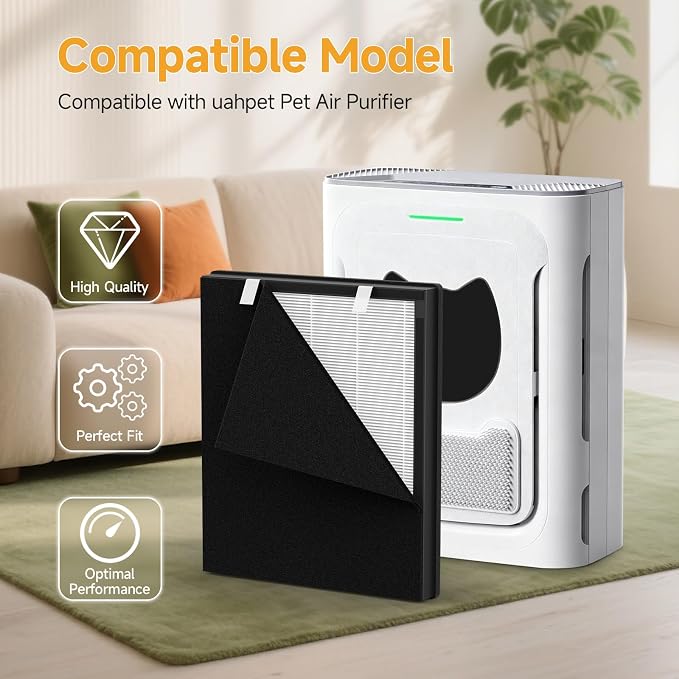 True HEPA Replacement Filter Compatible - Image 2