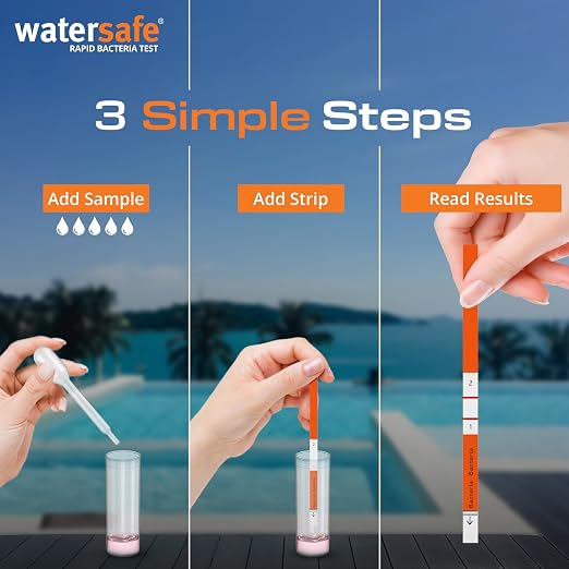 Pool and Spa Rapid Bacteria Test by Watersafe, Detects Down to 1 Bacteria/μL in - Image 4