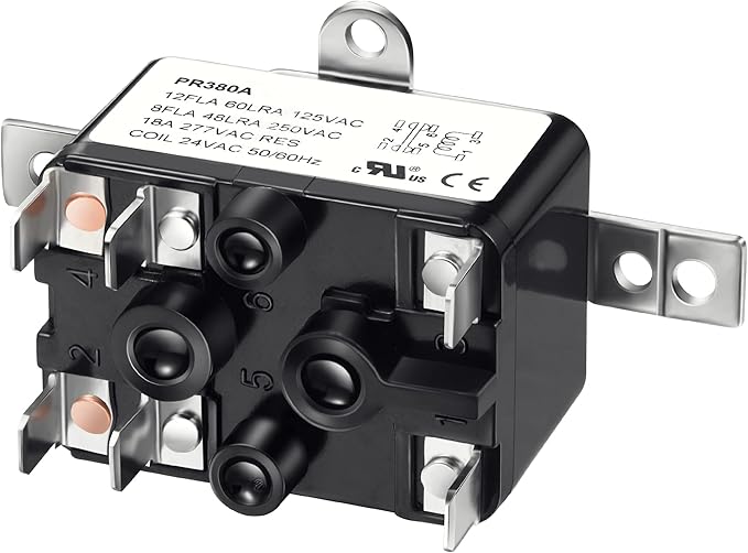 Dreyoo 1 Pack 24V Fan Relay, 90-380 Isolation Relay AC Switch SPST by Dreyoo