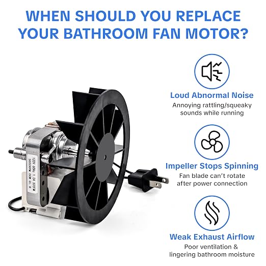 S97012038 Bathroom Fan Motor - Image 7