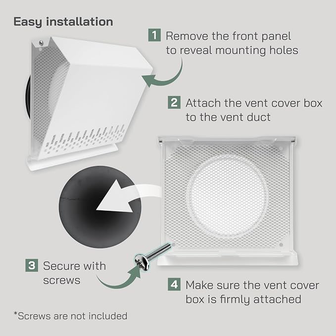 Vent Systems 6" Inch Air Supply Vent Cover - Image 4
