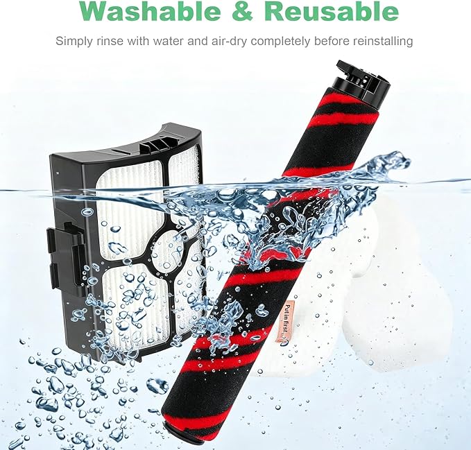 Alrens HZ3002 Replacement Filters and Roller Brush Kit - Image 6