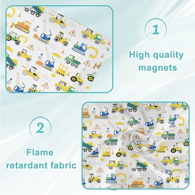 6 Pcs Fluorescent Light Covers for Ceiling Lights Construction Vehicles - Image 5