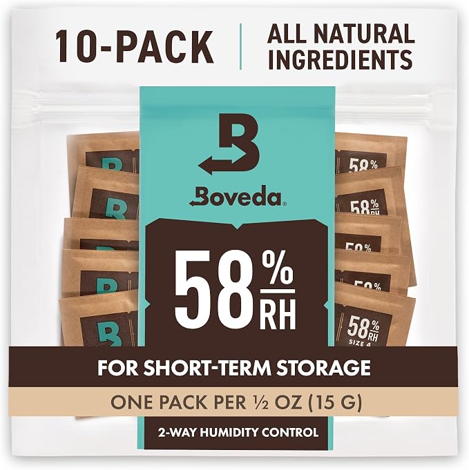 Boveda 58% Two-Way Humidity Control Packs by Boveda
