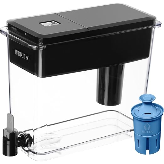 Brita Water Dispenser, UltraMax Elite Filter, Removes 99% of Lead, Includes 1 by Brita