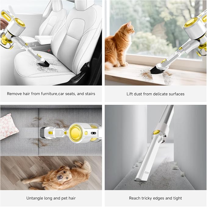 Cordless Vacuum Cleaner for Home, Powerful Stick Vacuum - Image 6