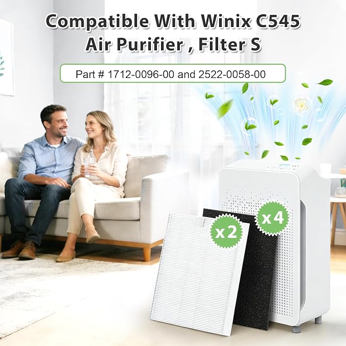 C545 True HEPA Replacement Filter S Compatible - Image 2