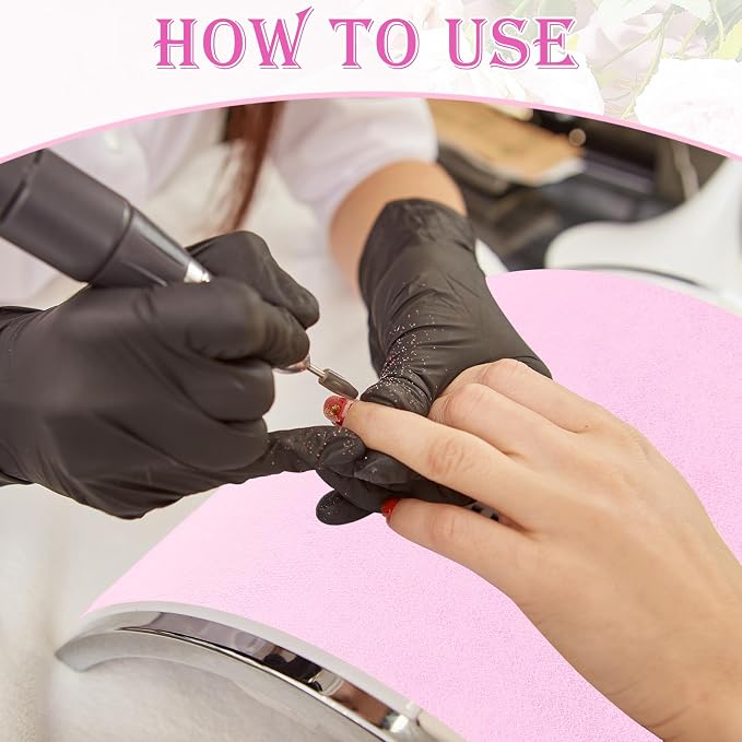 400 Sheets Nail Dust Collector Filter Paper Disposable Nail Dust Suction - Image 5