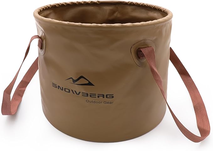 Multifunctional Collapsible Bucket,Portable Bin,Car Wash Bucket,Lightweight Foldable Buckets with Handles for Camping,Dish Washing,Laundry,Soaking Feet,Fishing,Hiking