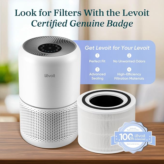 LEVOIT Air Purifier for Home Allergies Pets in Bedroom, Covers Up to 1073 ft² - Image 5
