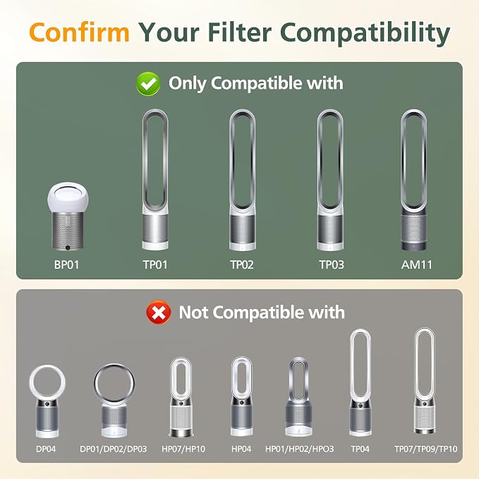 TP01 TP02 Filter Replacement Compatible - Image 7