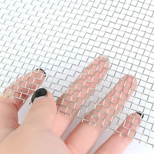 TIMESETL 2 Pack 304 Stainless Steel Woven Wire 8 Mesh - Image 5