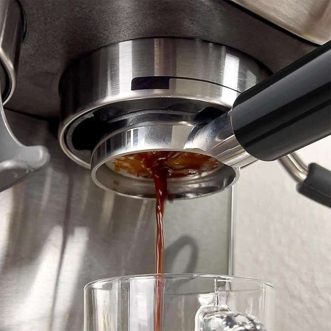 Bottomless Portafilter 58mm, 2 Ears Stainless Steel Bottomless Naked - Image 7