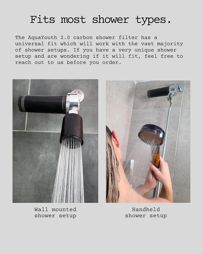 2.0 Carbon Shower Head Filter System | Removes Chlorine, Heavy Metals, And More - Image 5
