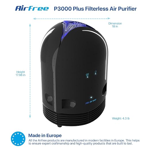 Airfree P3000 New 2025 Design, Maintenance-free, filterless, efficiently - Image 3