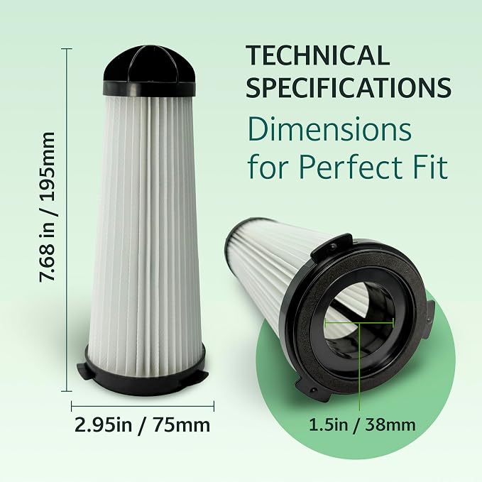 Replacement Filter Compatible for Hoover vacuum filters C2401-2KE2110000 & - Image 3