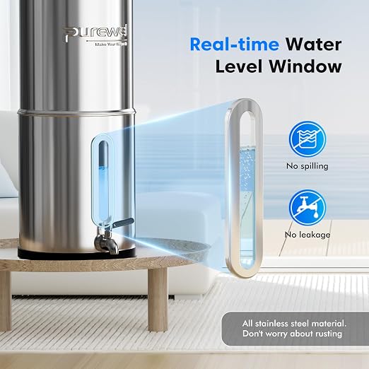 Purewell 2.25G Gravity Water Filter System - Image 7