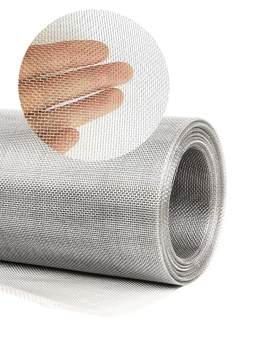 304 Stainless Steel Mesh Screen#30Mesh -Size:15.7"x47.2", by ANPUTWWH