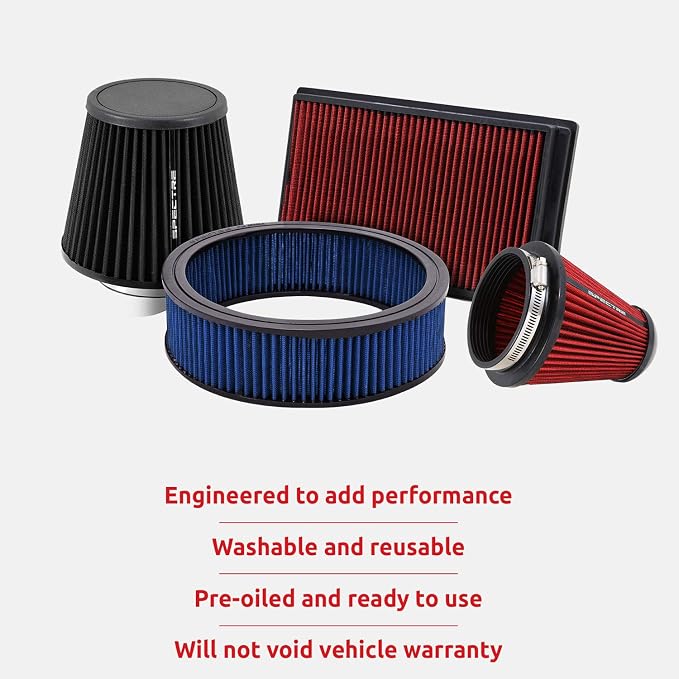 Spectre Performance 6-3/8" x 2-1/2" Air Filter - Image 2