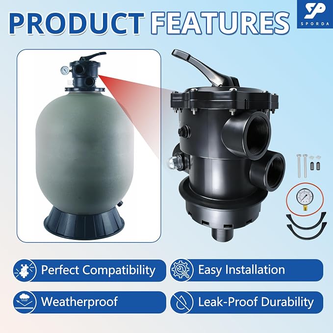 SP071620T Pool Filter Control Valve - Image 5