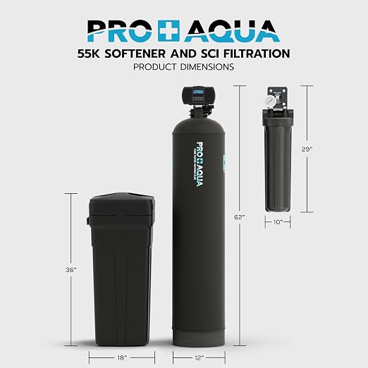 PRO+AQUA PRO-SCI-S55E Whole House Water Filter & Softener Bundle | 55, 000 - Image 9
