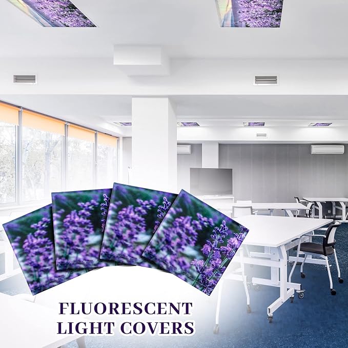 Patelai 8 Pack Fluorescent Light Covers - Image 5