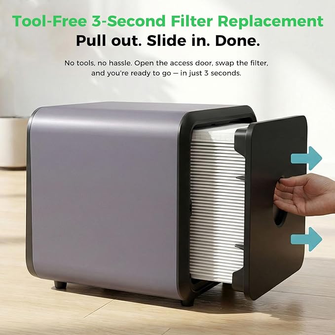 Creality Falcon AP1 Mini Smart Smoke Purifier, 360° Full-circle Purification - Image 6