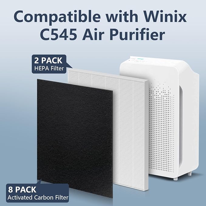 C545 HEPA Replacement Filter S for Winix C545 Air Purifier, Replace Part - Image 2