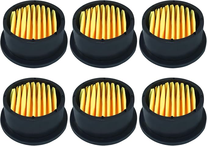 Zorfeter 6PCS Air Compressor Silencer Filter Elements by Zorfeter