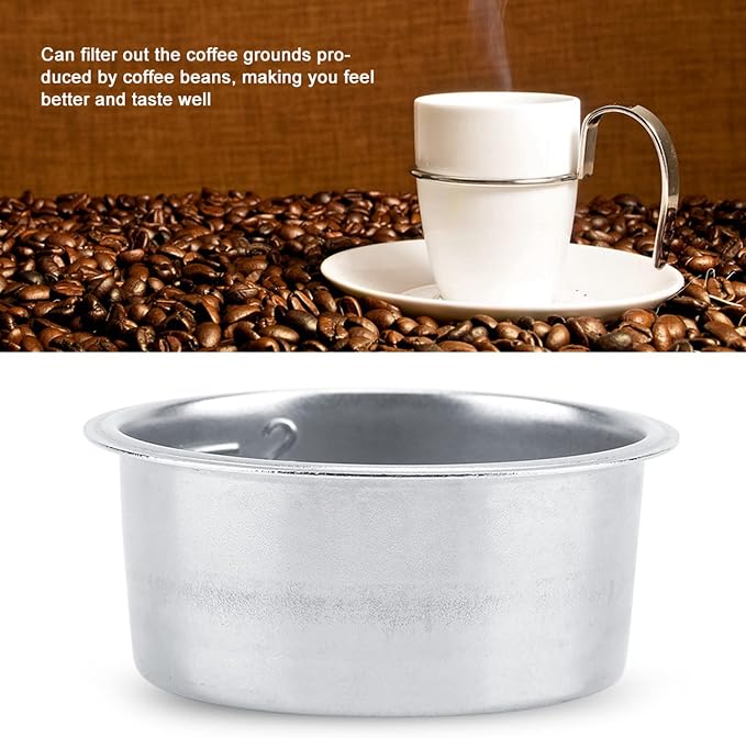 Coffee Filters Basket, Stainless Steel Coffee Filter Fit Reusable Basket - Image 5