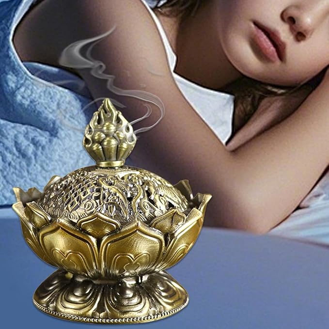 Cone Burner Statue – Aromatherapy Incense Base, Meditation Room Stand | Air - Image 5