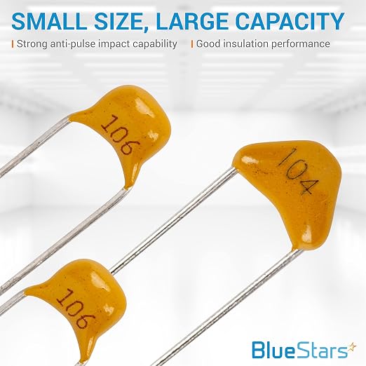 BlueStars 10-Value Ceramic Capacitor Assortment Kit - Image 6
