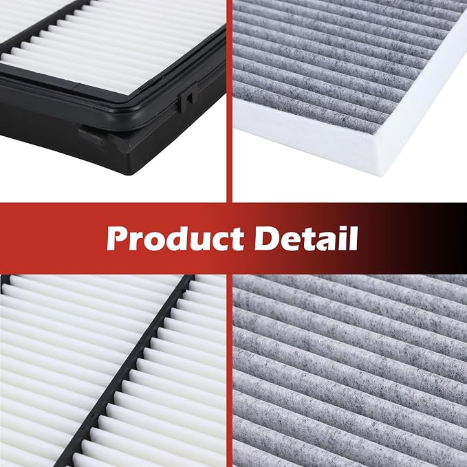 28113-A9100 Engine Air Filter and 97133-S8000 Cabin Air Filter kit Compatible - Image 6