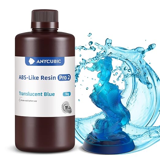 ANYCUBIC ABS-Like Resin Pro 2, Upgraded 8K 3D Printer Resin by ANYCUBIC