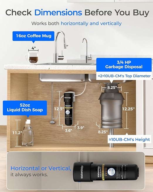 Waterdrop 10UB-CM 6 Months Under Sink Water Filter - Image 6