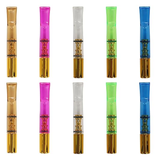 Cigarette Filter with Five Times Gold Coating, Clean Tar Tobacco Filter with by CaLeQiEverydayLifeAssistant
