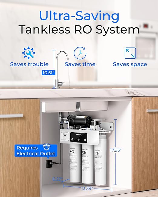 Waterdrop WD-T3-C Reverse Osmosis Water Filter, NSF/ANSI 372 Certified - Image 2