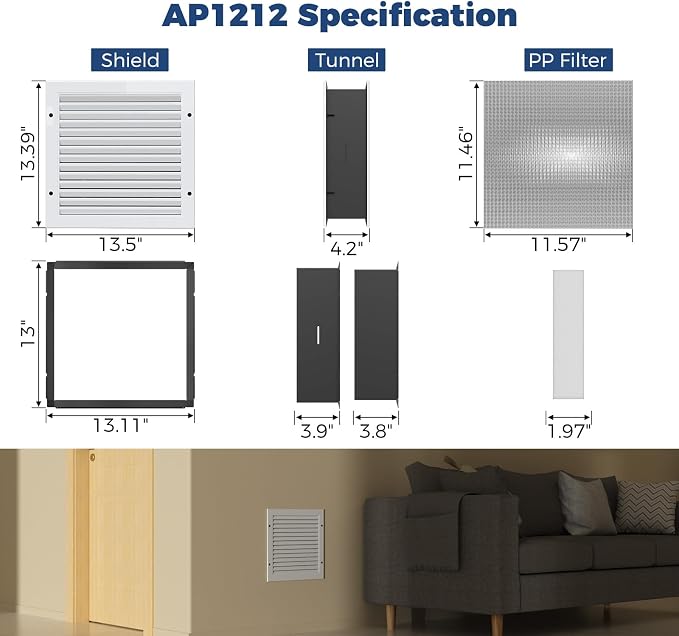 ALORAIR Wall Return Air Pathway Kit - Image 9