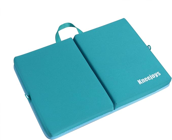 Kneeling Pad for Women & Men - Bath & Garden Kneeler, Knee Cushion for Baby Bathing & Yoga (Turquoise Blue)