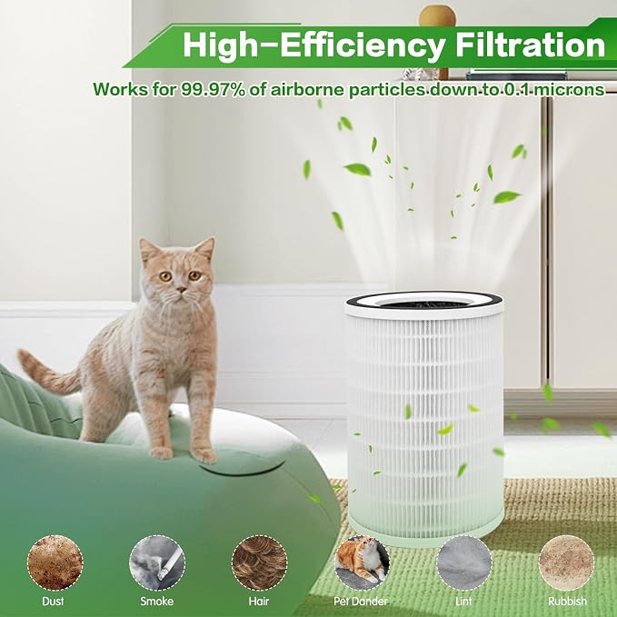 2 Pack True HEPA KILO Filter For Afloia KILO, MIRO PRO and MORENTO MR-Kilo - Image 5