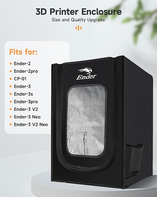Creality Official 3D Printer Enclosure Fireproof and Dustproof Tent Constant - Image 6