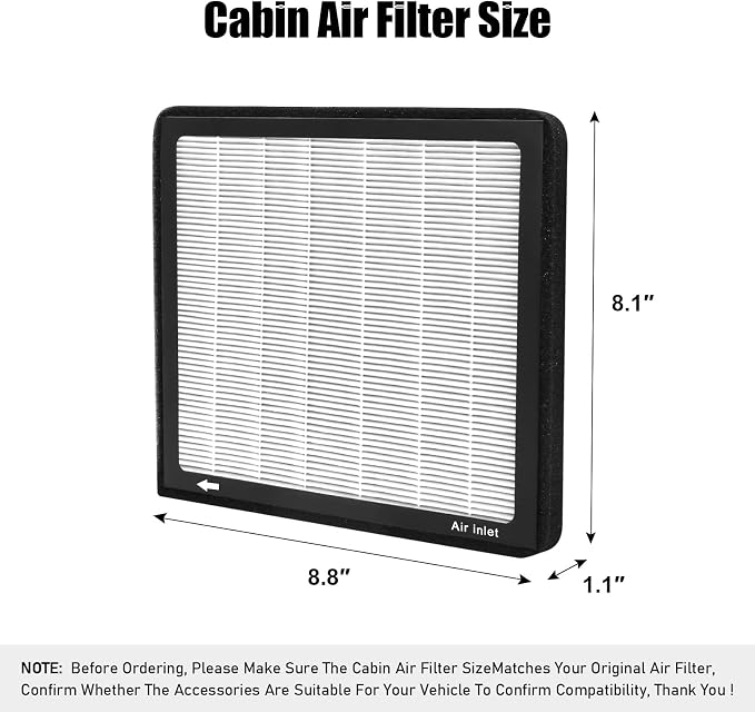 CF12160, Cabin Air Filter with activated carbon particle - Image 2